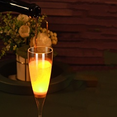 LED Champagne Glass