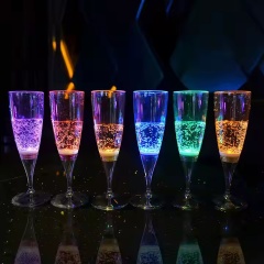 LED Champagne Glass
