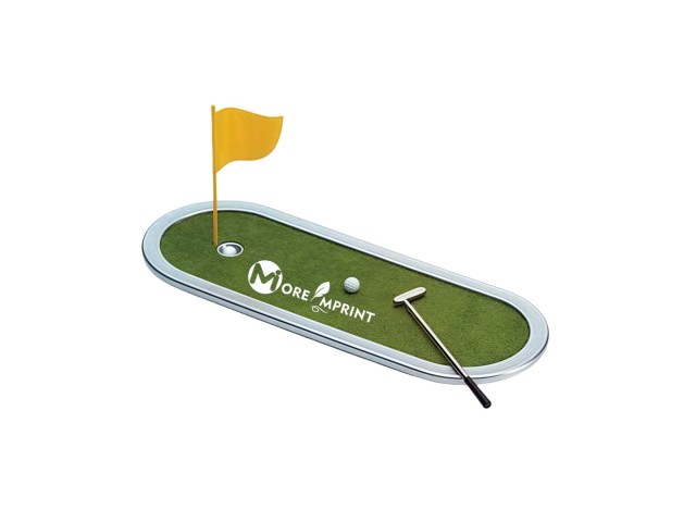 Mini Metal Tabletop Golf Game Set