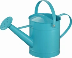 5L Garden Metal Watering Can Plant Flower Colour Galvanised Metal Zinc Watering Can