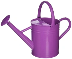 5L Garden Metal Watering Can Plant Flower Colour Galvanised Metal Zinc Watering Can