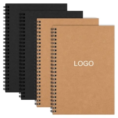 A5 5" x 8" wire bound lined page Spiral Steno Memo Notebook Journal
