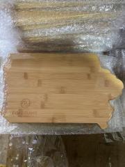 USA/ State shaped Bamboo Cutting Board