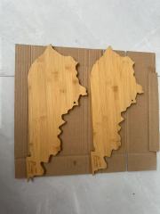 USA/ State shaped Bamboo Cutting Board