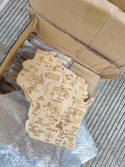 USA/ State shaped Bamboo Cutting Board