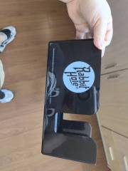 Bar Caddy, 1 Pebbled Napkin Holder - 6 Compartments