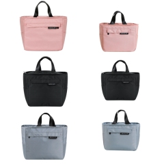 Large Insulated zip Lunch Bag Tote Bento Box Waterproof Work