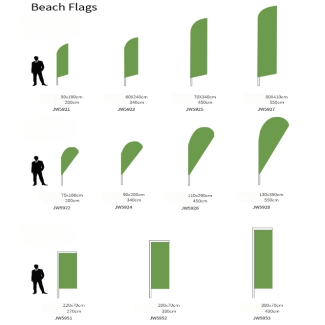 12ft Outdoor Advertising/Feather/ Flag Set Pole Banner Base Kit