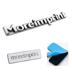 ABS Plastic Car Rear Badge Auto Chrome Emblem 3D Sticker