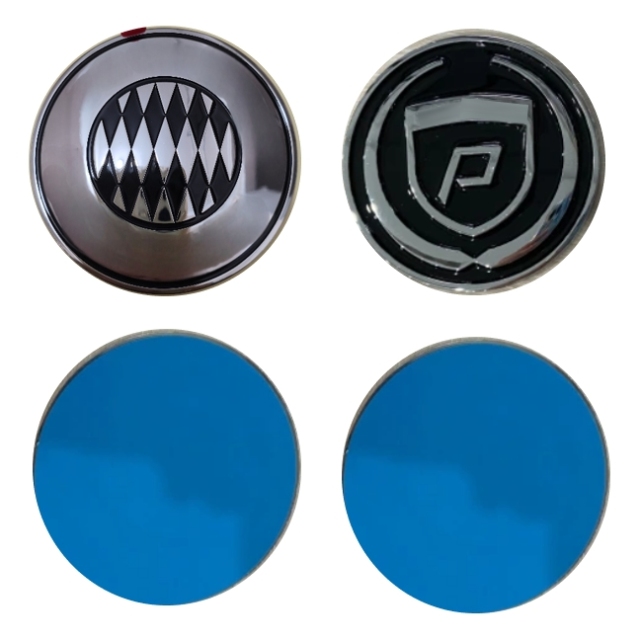 ABS Plastic Car Rear Badge Auto Chrome Emblem 3D Sticker