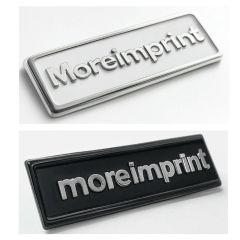 ABS Plastic Car Rear Badge Auto Chrome Emblem 3D Sticker