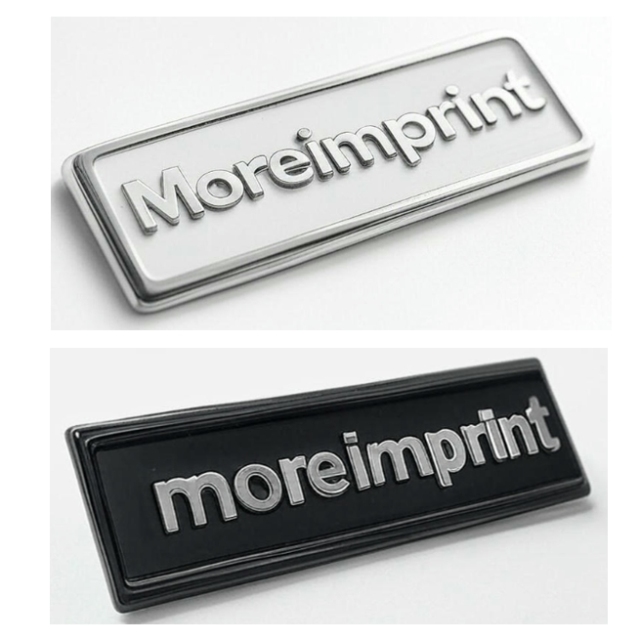 ABS Plastic Car Rear Badge Auto Chrome Emblem 3D Sticker