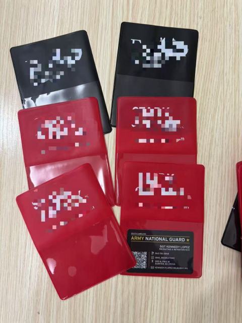 Promotional Insurance Card Holders with Extra Pocket/Agency Branded Insurance Card Holders