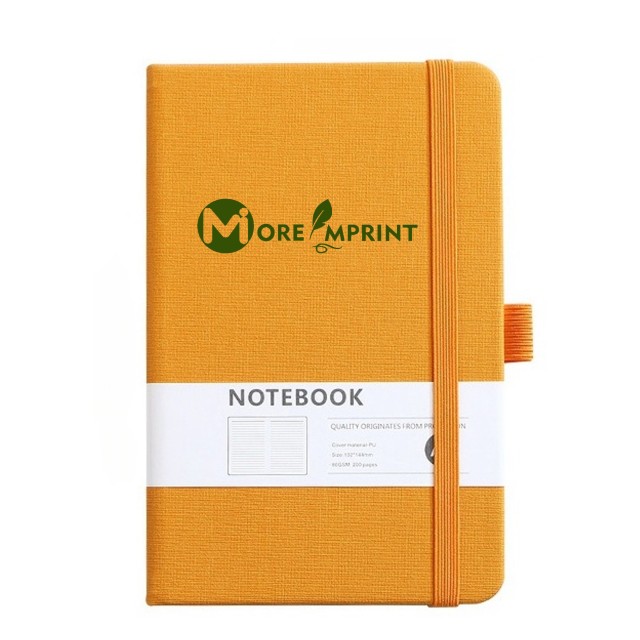 A6 Portable Elastic Strip Notebook W/ Pen Holder