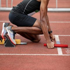 Aluminum Track Relay Baton