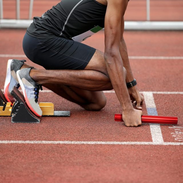Aluminum Track Relay Baton