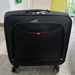 18“ AirTraveler Rolling Briefcase Laptop Bag Computer Case with Wheel