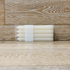 Long Candle Romantic Ivory White Tall Candles Wedding