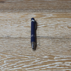 Metal click pen capacitive touch ballpoint pen handwriting touch screen pen