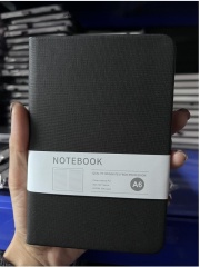 A6 Portable Elastic Strip Notebook W/ Pen Holder
