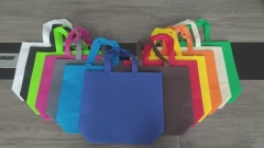 Eco Friendly Cheap Reusable Grocery Foldable Supermarket Non-woven Storage Shopping Tote Bag