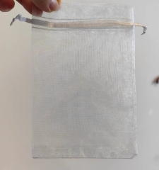 4x6 Inch Premium Sheer Drawstring Organza Jewelry Bags