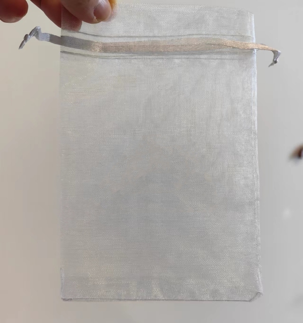 4x6 Inch Premium Sheer Drawstring Organza Jewelry Bags