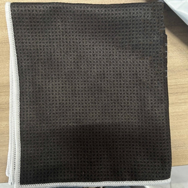 Center Hole Cut Super Absorbent Microfiber Golf Towel