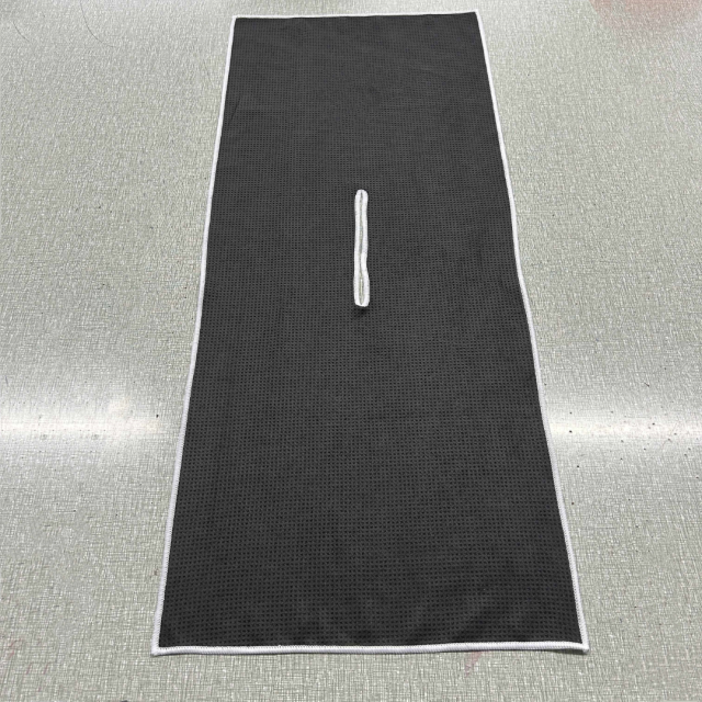 Center Hole Cut Super Absorbent Microfiber Golf Towel