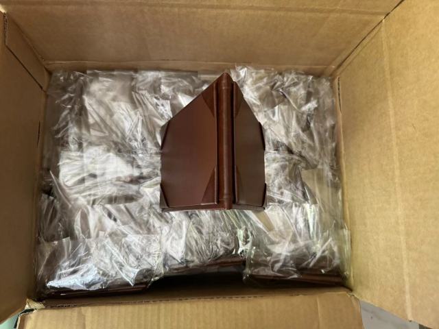 5"x7"Faux Leather Double-Sided A-Frame Table Tents