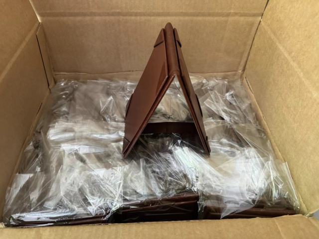 5"x7"Faux Leather Double-Sided A-Frame Table Tents