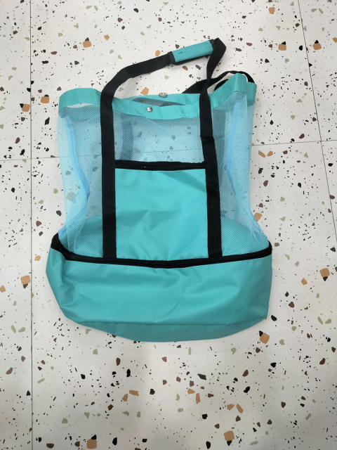 Outdoor Mesh Beach Tote Pool Bag with Cooler