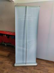 Retractable Floor banner