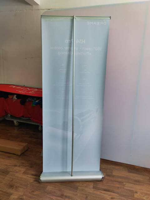 Retractable Floor banner
