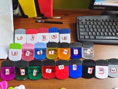 Promotional Custom Plastic Magnetic Clip Logo With Super Magnet Power