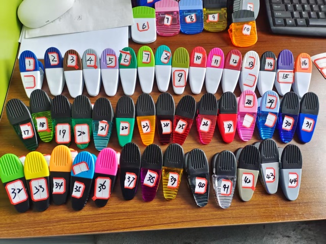 Promotional Custom Plastic Magnetic Clip Logo With Super Magnet Power