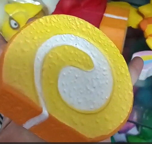 Soft Squishy PU Stack of Pancakes Shaped Foam Toys Stress Ball Stress Relief Toy Giveaway Gifts