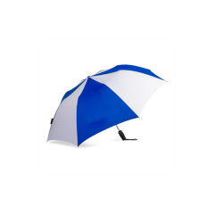 44" Arc RPET Auto OPEN/ COLSED Compact Umbrella-Rubber Handle