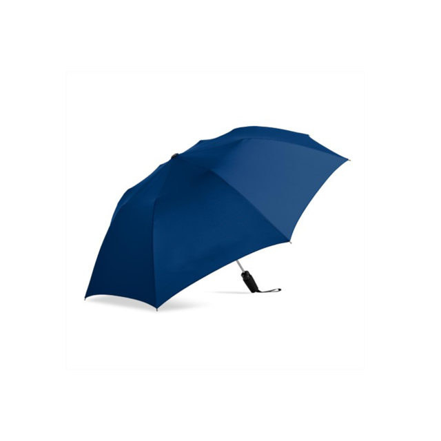 44" Arc RPET Auto OPEN/ COLSED Compact Umbrella-Rubber Handle