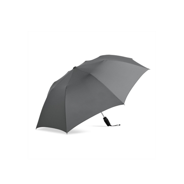 44" Arc RPET Auto OPEN/ COLSED Compact Umbrella-Rubber Handle