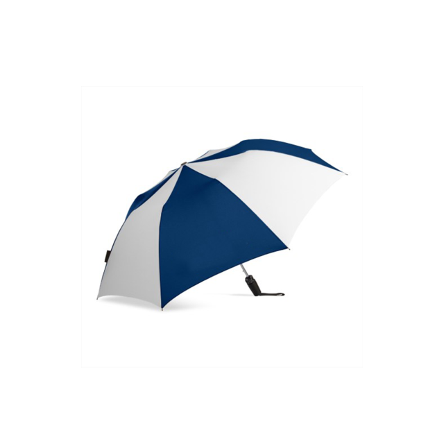 44" Arc RPET Auto OPEN/ COLSED Compact Umbrella-Rubber Handle