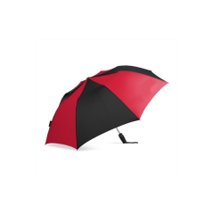 44" Arc RPET Auto OPEN/ COLSED Compact Umbrella-Rubber Handle