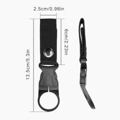 Water Bottle Holder Belt Buckle Hanging Hook for Hiking