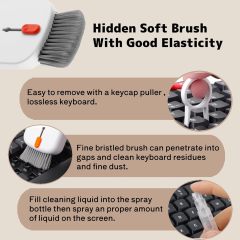 10-in-1 Laptop Cleaning Brush Tool Set Keyboard Cleaner Kit
