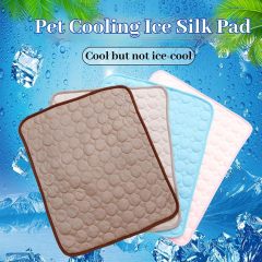 Summer Cooling Pet Blanket Dog Floor Mat Sleeping Cushion