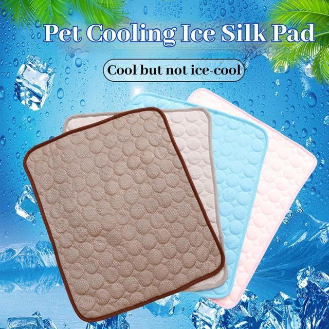 Summer Cooling Pet Blanket Dog Floor Mat Sleeping Cushion