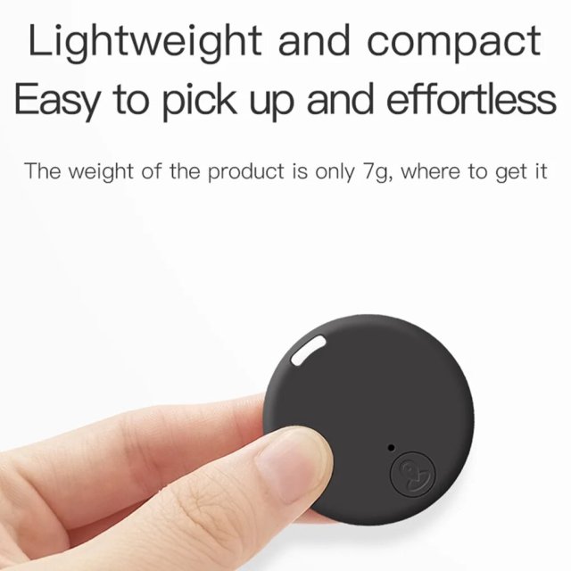 Bluetooth Anti-Lost Tracker with Alarm Round Location Finder