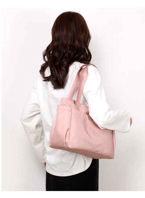 Waterproof Nylon Women Shoulder Tote Bag Travel Handbag