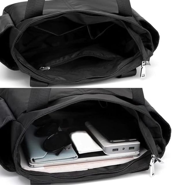 Waterproof Nylon Women Shoulder Tote Bag Travel Handbag