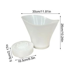 7L Glowing LED Ice Bucket with Speaker Outdoor Party Drink Tub